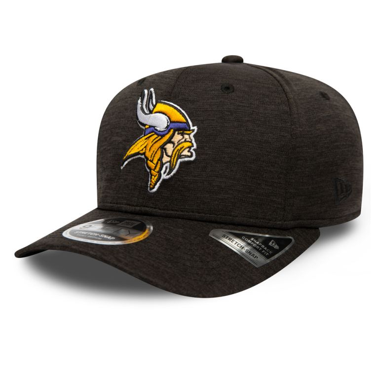 Gorras New Era Nfl Negros - Minnesota Vikings Shadow Tech 9FIFTY Stretch Snap 05647EMNY